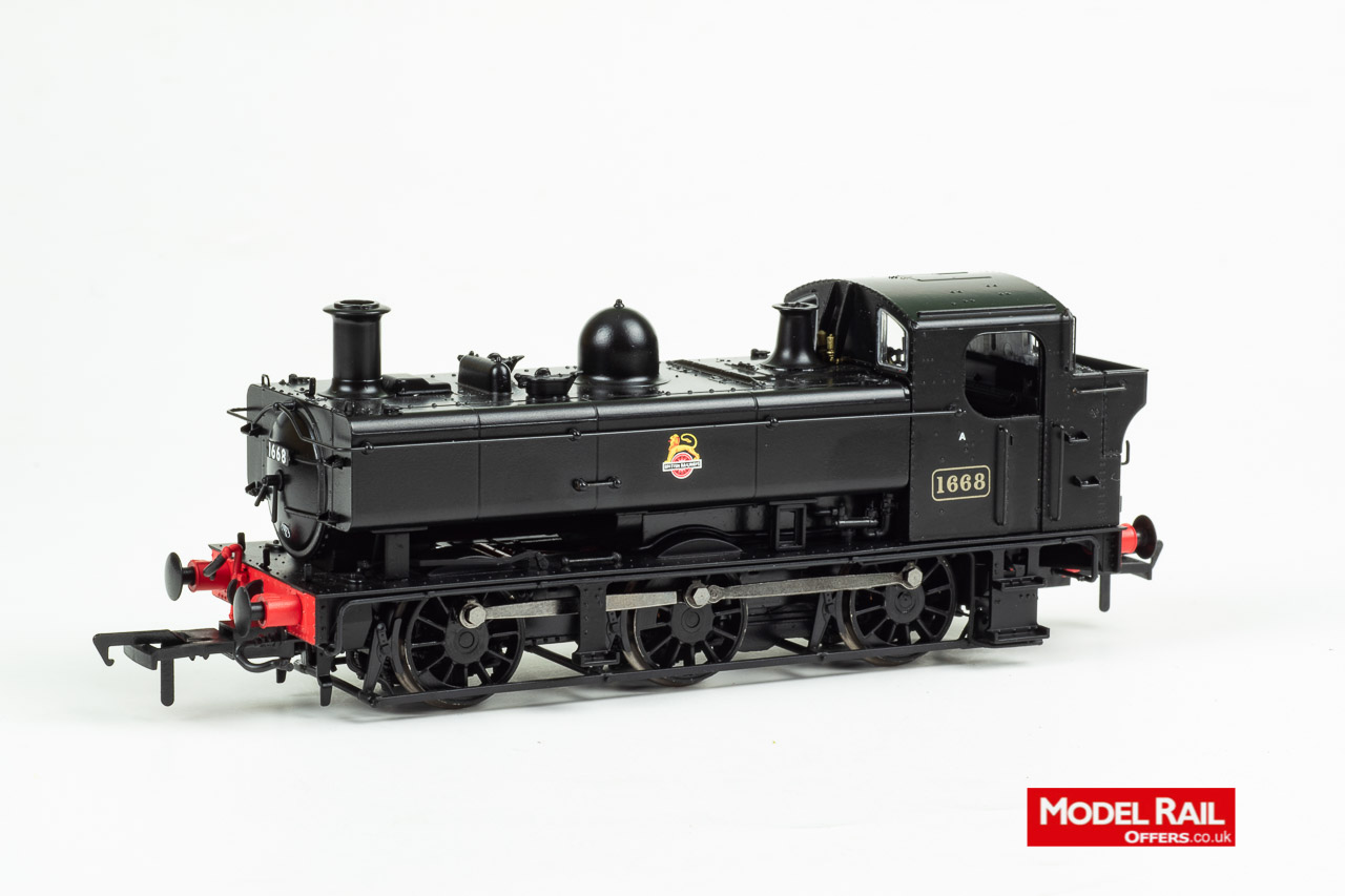 KMR-301G Rapido Class 16XX Steam Locomotive number 1668 in BR Black with early emblem and 83B Taunton shedplate